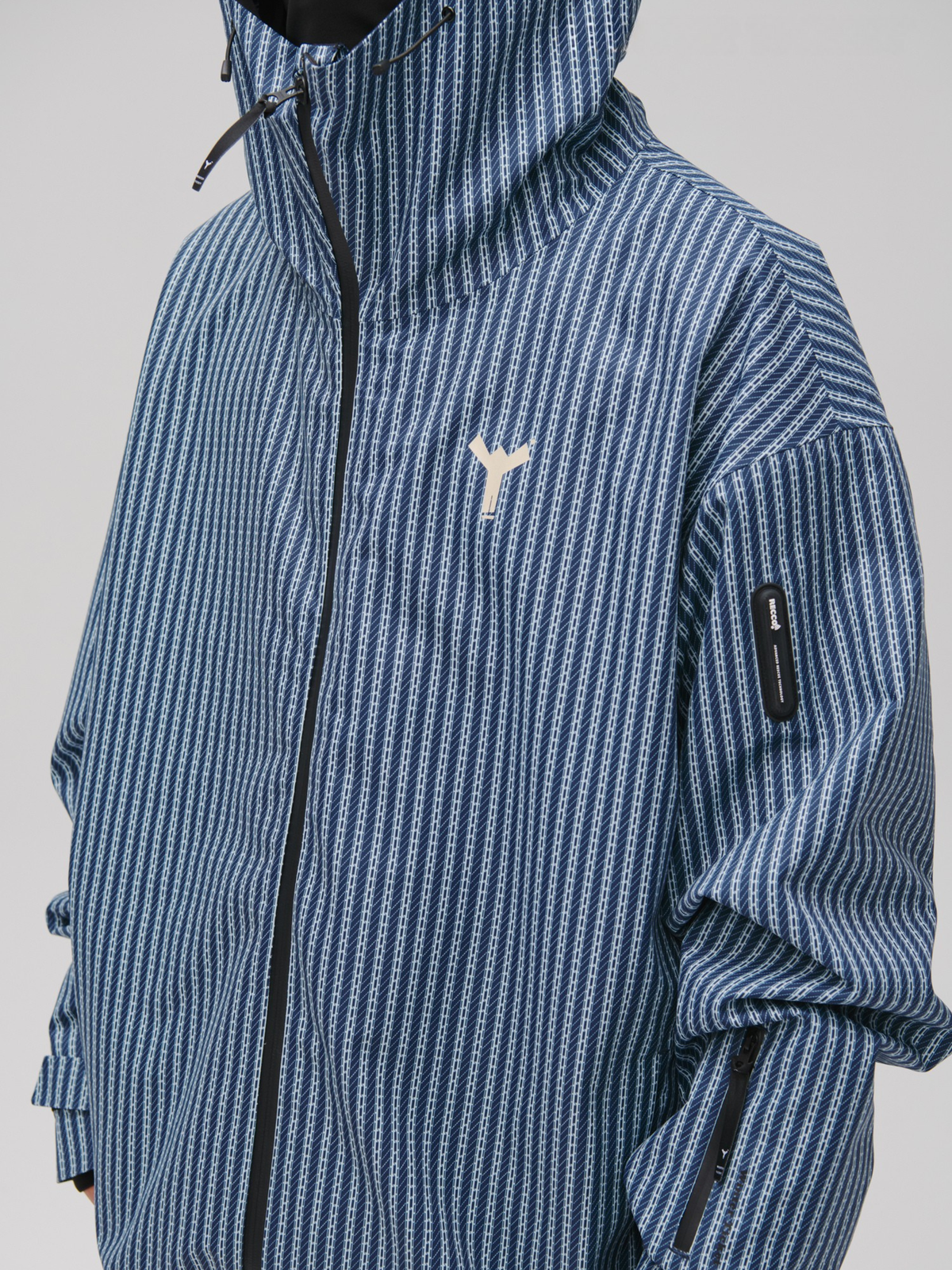 Winter Ticket Blue Motion 3L Baggy Freestyle Ski Jacket - Unisex