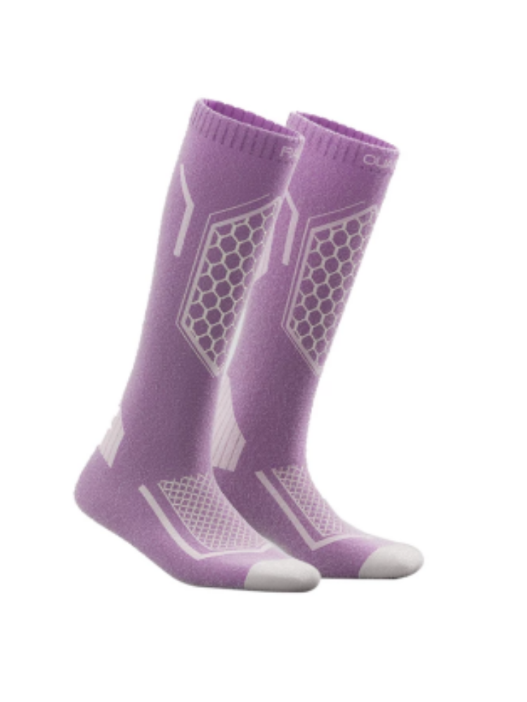 RAUO Cushioned Merino Wool Ski Socks