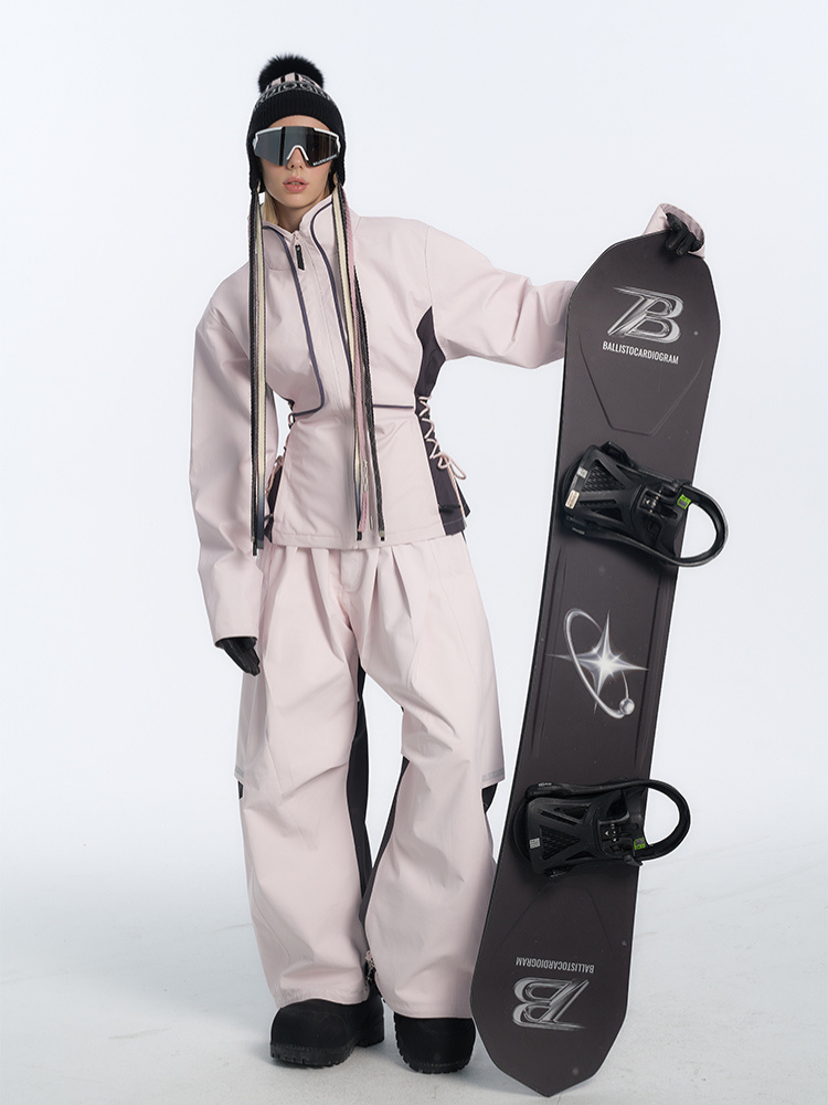 BCG Ballet Bound 2-in-1 Pink Ski Jacket - Women's