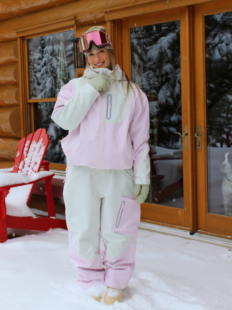 NIS 3L Pastel Colorblock Ski Jacket - Unisex
