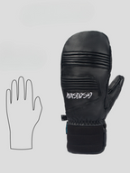 Gsou Snow Winter Leather Ski Mittens [Limited Region]