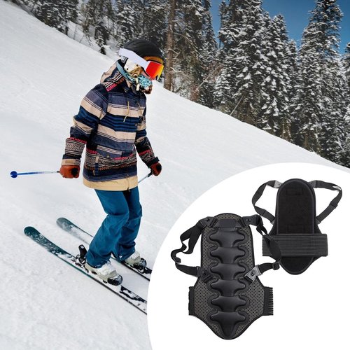 GORBUS Back Protector Spine Guard Spine Back Adult Spine Protective Gear for Skiing Snowboarding Skateboarding Skating