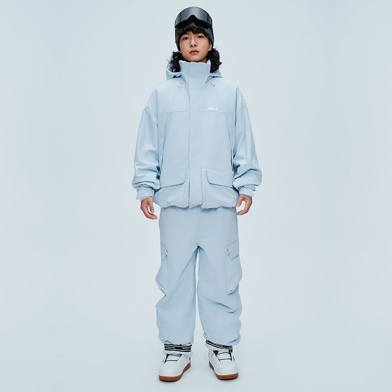 NIS 2L Solid Color Loose Jacket - Unisex