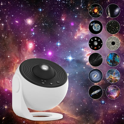 Starry Night Galaxy Projector Lamp